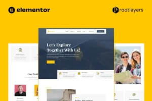 Atravel-Travel Agency Elementor Pro Full Site Template Kit